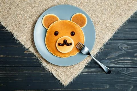 Children's Breakfast Stock Photos