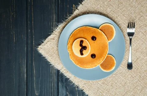Children's Breakfast Stock Photos
