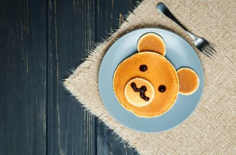 Children's Breakfast Stock Photos