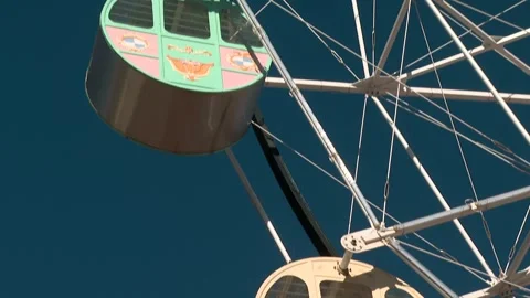 Childrens Carousel 2 Stock Footage 325600597