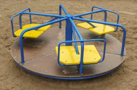 Children's carousel Stock Photos