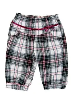 Children's checkered pants Stock Photos