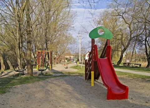 Children's chute Stock Photos