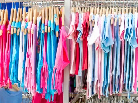Children's clothes Stock Photos