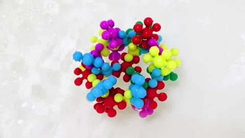 Children's construction kit 스톡 동영상 136451747