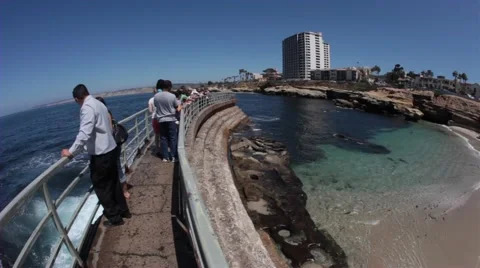 CHILDRENS COVE WALL Stock Footage 5388952