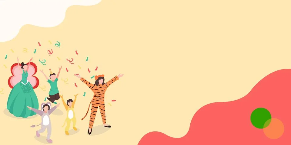 Children's Creative Playtime Stock-Illustration