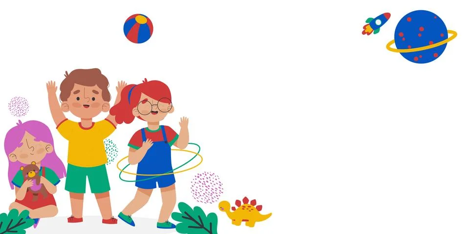 Children's Creative Playtime イラスト素材