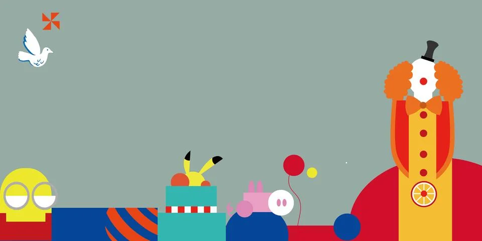 Children's Creative Playtime Stock-Illustration