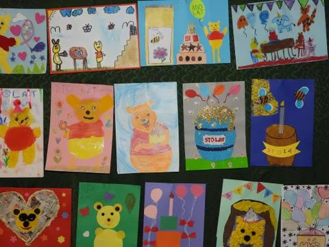 Children's creativity Stock Photos