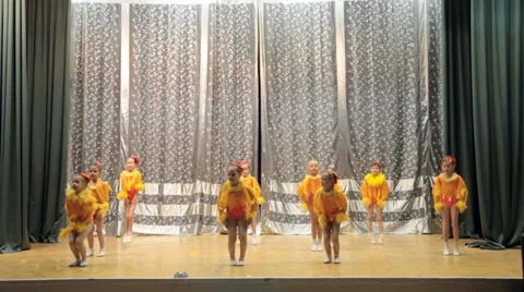 Children's dance Stock Footage 29661464