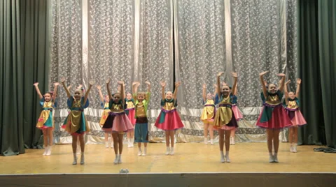 Children's dance Stock Footage 29661612