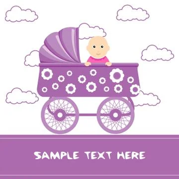 Children's day card Stock Illustration