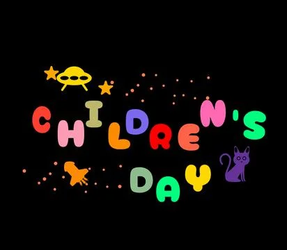 CHILDRENS DAY Stock Illustration