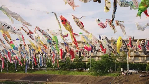 Children's Day (Kodomo no Hi) In Japan,  | Stock Video
