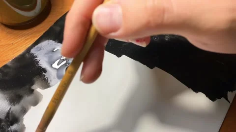 Children's drawing 库存影片 143157788