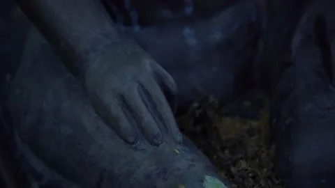 Children's graveyard Stock Footage 156555608