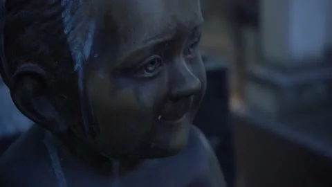 Children's graveyard Stock Footage 156555621