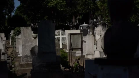 Children's graveyard Stock Footage 156631303