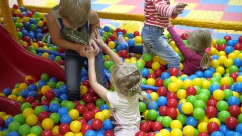 Children's indoor games. Stock Footage 82084771