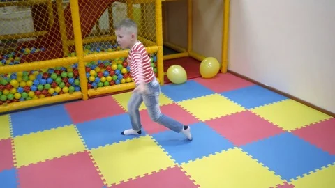 Children's indoor games. Stock Footage 82363304