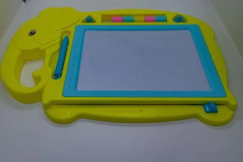 Children's learning device with stylus pen Stock Photos