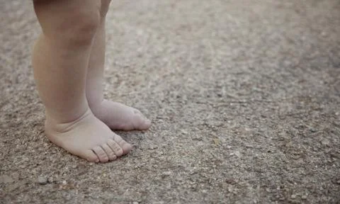 Children's legs Stock Photos