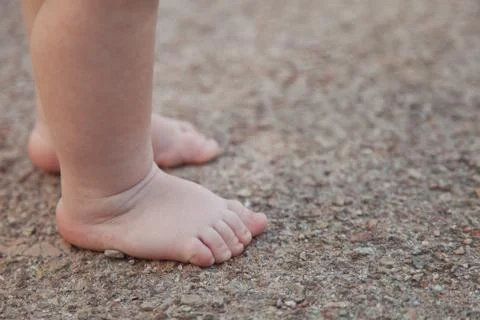Children's legs Stock Photos