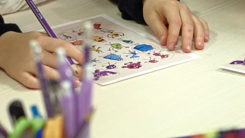 Children's makes science technology engineering project Stock Footage 86270810