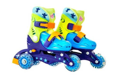 Children's new rollers isolated Stock Photos