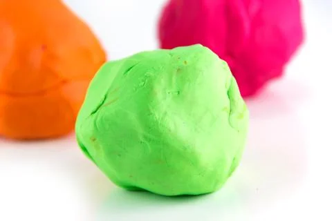 Children's plasticine Stock Photos