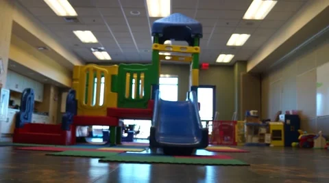 Children's Play Area Stock Footage 40298037