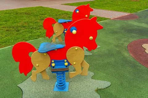 Children's play area. Stock Photos