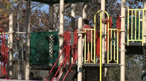 CHILDRENS PLAYGROUND 2 Stock Footage 11186539