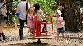 Children's playground HD Footage