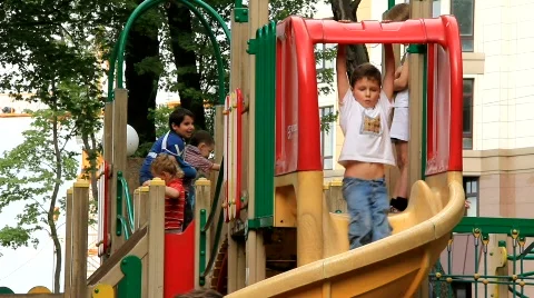Children's playground Video stock 829858