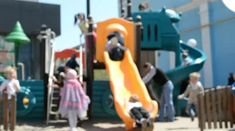 Children's playground Stock-Footage 10919062