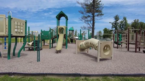 Childrens playground Stock Footage 157558821
