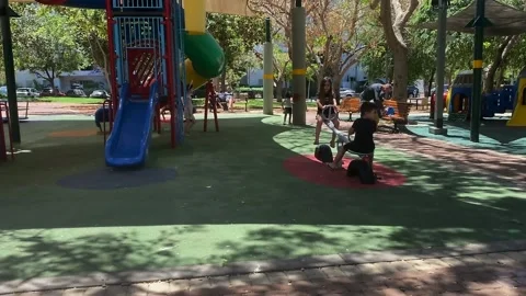 Children's playground  Stock-Footage 164372243