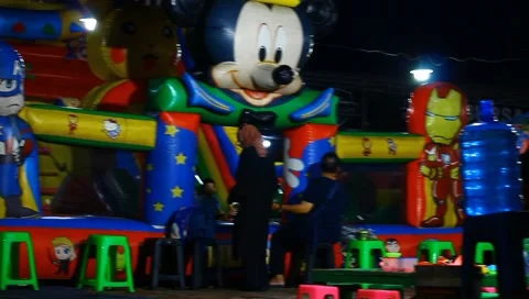 Children's playground Stock Footage 223520552