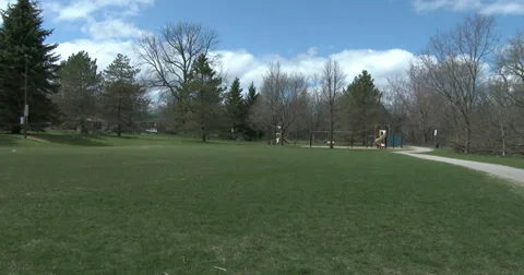 Children's playground in a park Stock-Footage 37837324
