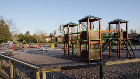 Childrens playground Foto stock