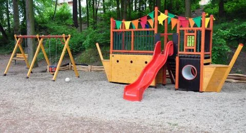 Children's playground Stock Photos