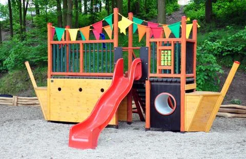 Children's playground Stock Photos
