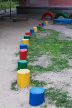 Children's playground Stock Photos