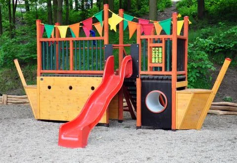 Children's playground Stock Photos