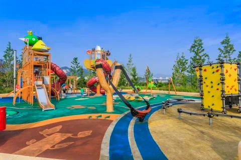 Children's playground Stock Photos