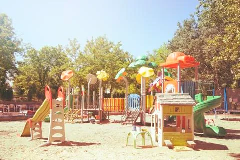 Children`s playground Фото