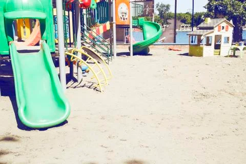 Children`s playground Stock Photos