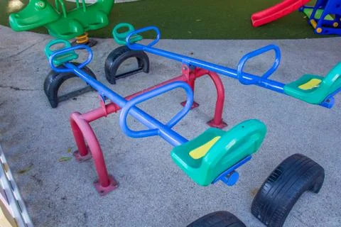 A children's playground Stock Photos